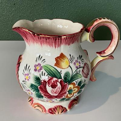 Hand Painted small pitcher Made in Japan
