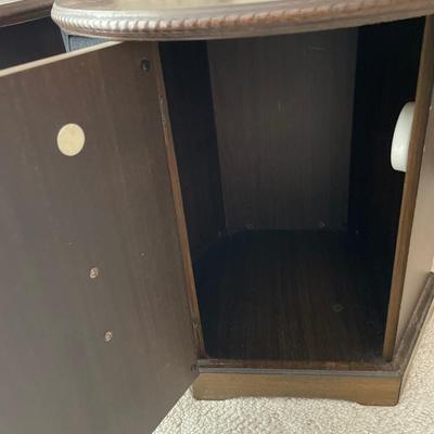 MCM round end tables