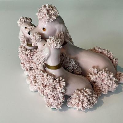 Vintage Royal Japan Ceramic Spaghetti Poodles