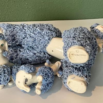 Vintage Kreiss & Co. Ceramic Spaghetti Poodles