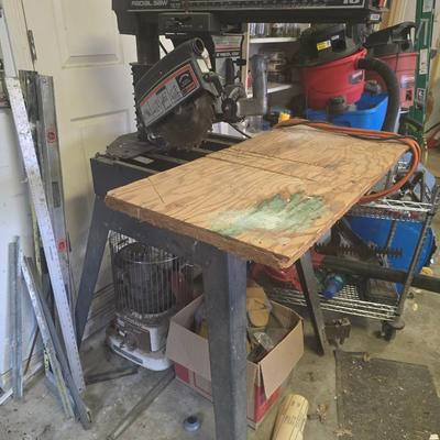 Radial saw