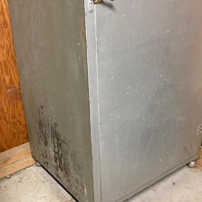 LOT 223: Large Metal Storage Cabinet