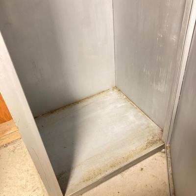 LOT 223: Large Metal Storage Cabinet
