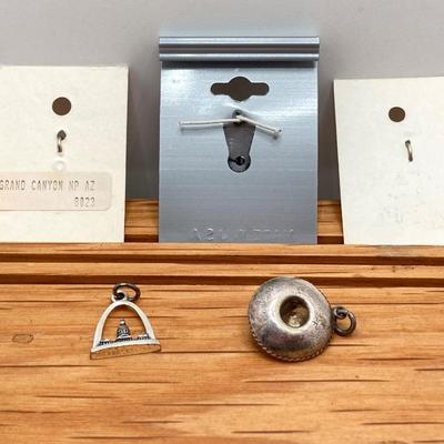 LOT 233: Sterling Silver Charms and Spacers