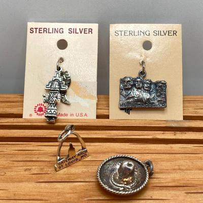 LOT 233: Sterling Silver Charms and Spacers