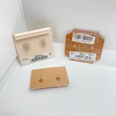 LOT 237: Pierced Earrings Collection - Monet, Napier, Simply Vera, Trifari and More