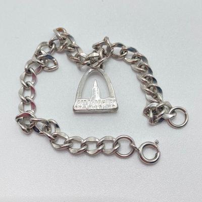 LOT 238: Sterling Silver / Silver Tone Jewelry Charm Collection - Mickey Mouse, Tinkerbell and More