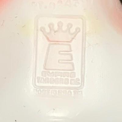 LOT 246: Empire Plastic Blow Mold Waving Santa In Original Box