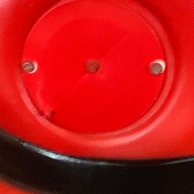 LOT 246: Empire Plastic Blow Mold Waving Santa In Original Box