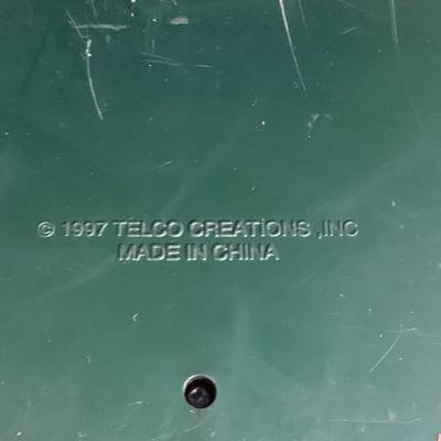 LOT 250: Disney's Mickey Claus and Minnie Rocking and Knitting Telco Motionette Animated Holdiay Figures