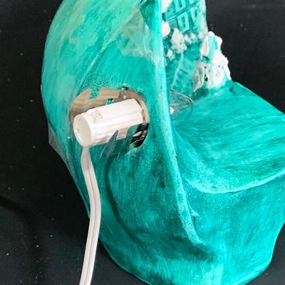 LOT 253: Vintage Holiday/ Winter Ceramic Molds - Light-up Penguin, Three Piece Winter House/Village, Alter Boy , Snowmen and More