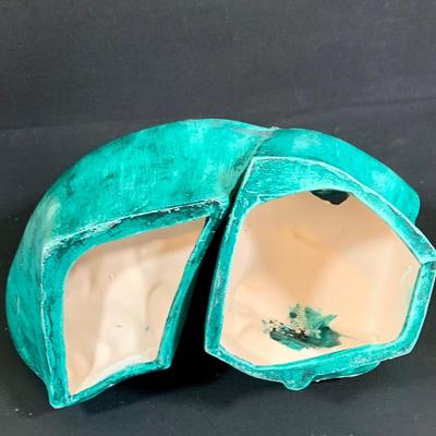 LOT 253: Vintage Holiday/ Winter Ceramic Molds - Light-up Penguin, Three Piece Winter House/Village, Alter Boy , Snowmen and More