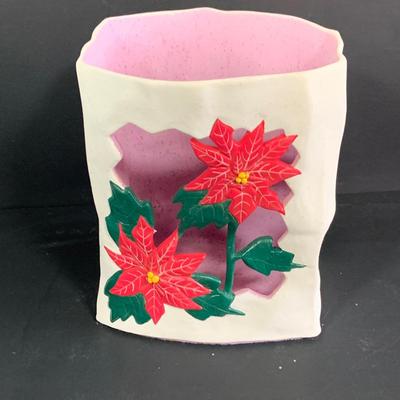 LOT 253: Vintage Holiday/ Winter Ceramic Molds - Light-up Penguin, Three Piece Winter House/Village, Alter Boy , Snowmen and More