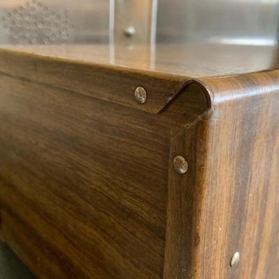 LOT 257: Diner Collection Includes Vintage Napkin Dispenser, Salt and Pepper Shakers, Vintage Alunimum Bread Box, Pitcher, and More