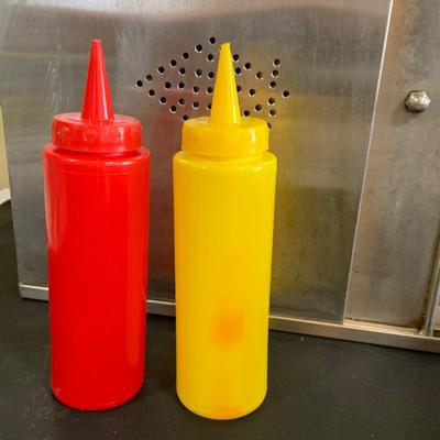 LOT 257: Diner Collection Includes Vintage Napkin Dispenser, Salt and Pepper Shakers, Vintage Alunimum Bread Box, Pitcher, and More