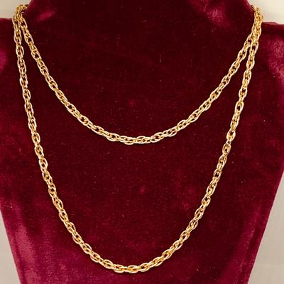 LOT 262: Collection of Goldtone Necklaces and Bracelets