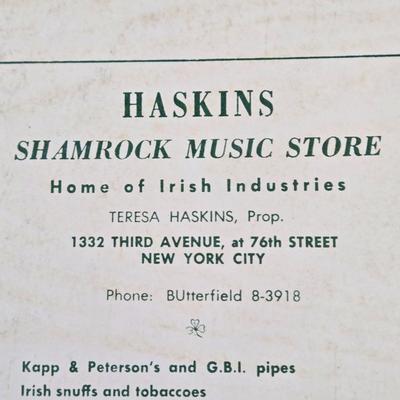 LOT 273: Seth Thomas Metronome, a Collection of all things Irish & More