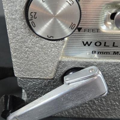 LOT 275: Kodak BROWNIE REFLEX SYNCHRO MODEL Camera and Vintage WOLLENSAK 8MM MAGAZINE MODEL 73 MOVIE CAMERA ; Both Untested