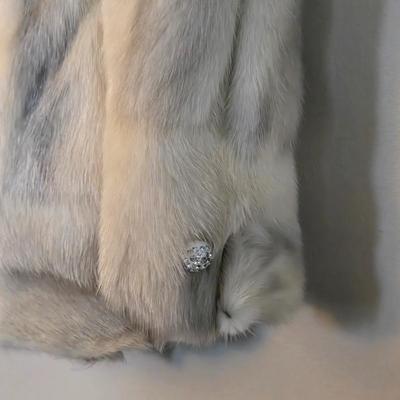 LOT 276: Samuel Glass Fur Coat; Size Unknown