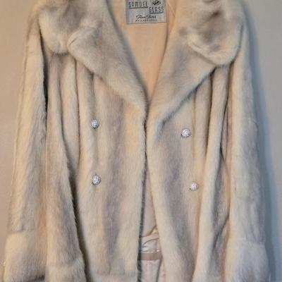 LOT 276: Samuel Glass Fur Coat; Size Unknown