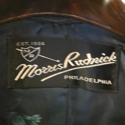 LOT 278: Morris Rudnick 1950S Karakul and Fur Collar Coat; Size Unknown