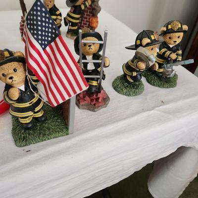 10 Hamilton Collection Faithful Fuzzies Brotherhood bears