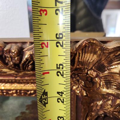 Little Princess Han Volkmann Ornate Wood Frame 22"x26"