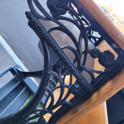 Antique school desk prior to 1941