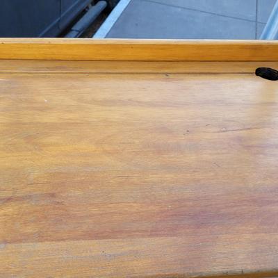 Antique school desk prior to 1941