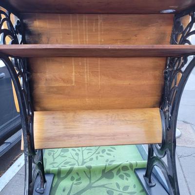 Antique school desk prior to 1941