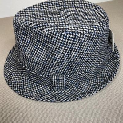 New! Men’s Houndstooth Fedora Hat