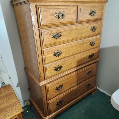 American Signature Highboy 2 over 4 Dresser