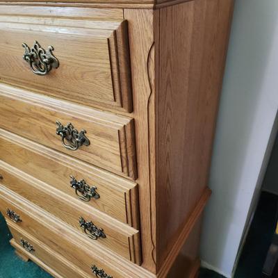 American Signature Highboy 2 over 4 Dresser