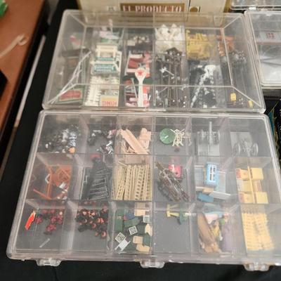 Train Garden Accessories Figurines , Signs , People, Animals etc.