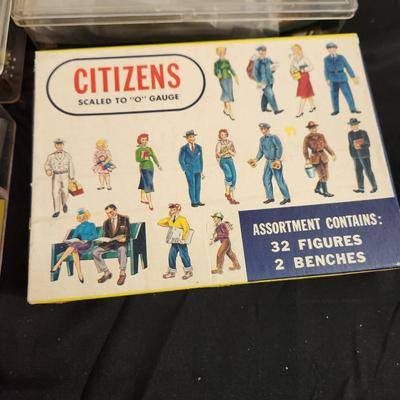 Train Garden Accessories Figurines , Signs , People, Animals etc.