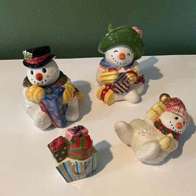 Fritz & Floyd Salt/Pepper Shaker, Sugar/Creamer containers