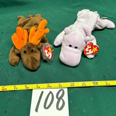 Ty Hippo and Moose