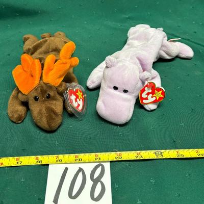 Ty Hippo and Moose