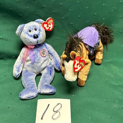 Ty Bear and Horse