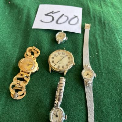 Vintage Timex Watch Lot