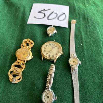 Vintage Timex Watch Lot