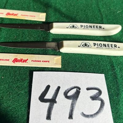 Vintage Pioneer Paring Knives