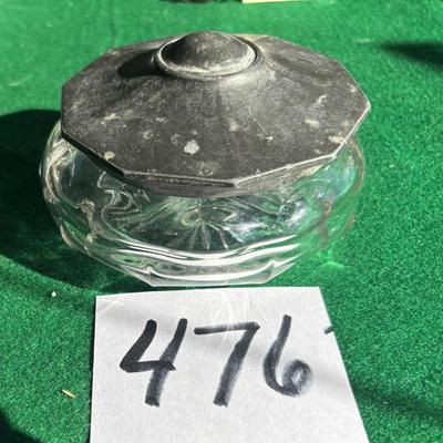 Vintage Hair Pin Jar