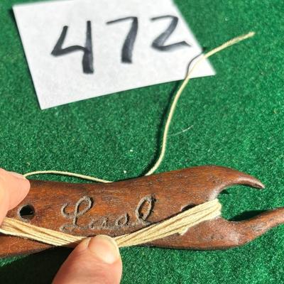 Vintage Lucet or Knitting Fork