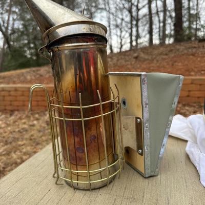 Lot for the Beekeeper including a Protective Suit and Netted Helmet!