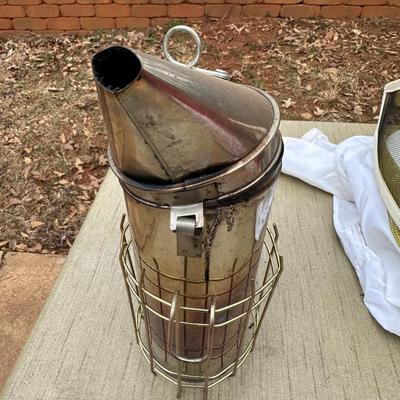 Lot for the Beekeeper including a Protective Suit and Netted Helmet!