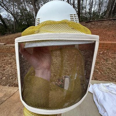 Lot for the Beekeeper including a Protective Suit and Netted Helmet!