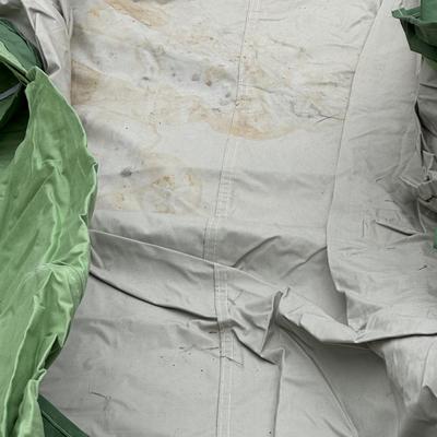 Vintage Camping Gear including Cots, a 1970’s Coleman Tent and More!