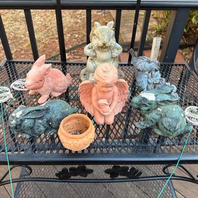 Assorted Garden statues