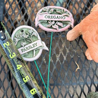 Assorted Garden statues